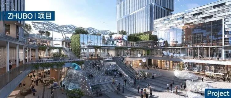 体块堆叠，构筑城市活力艺术场 | 横琴天汇星影视综合城