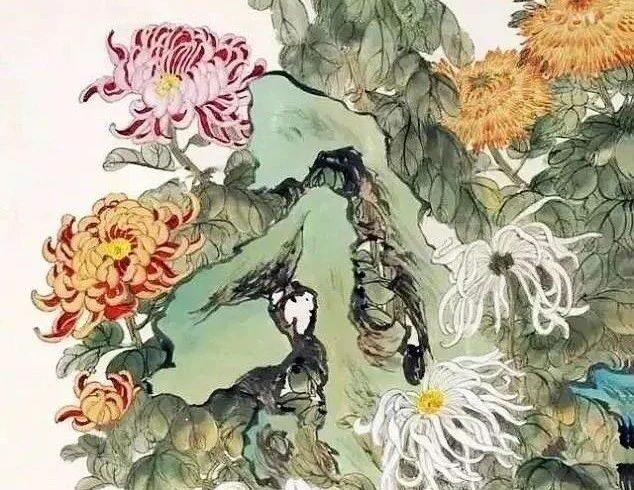 十幅菊画，十首菊诗！