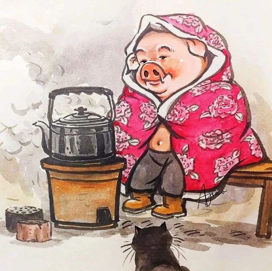 小漫画：一晃三年，匆匆又冬至