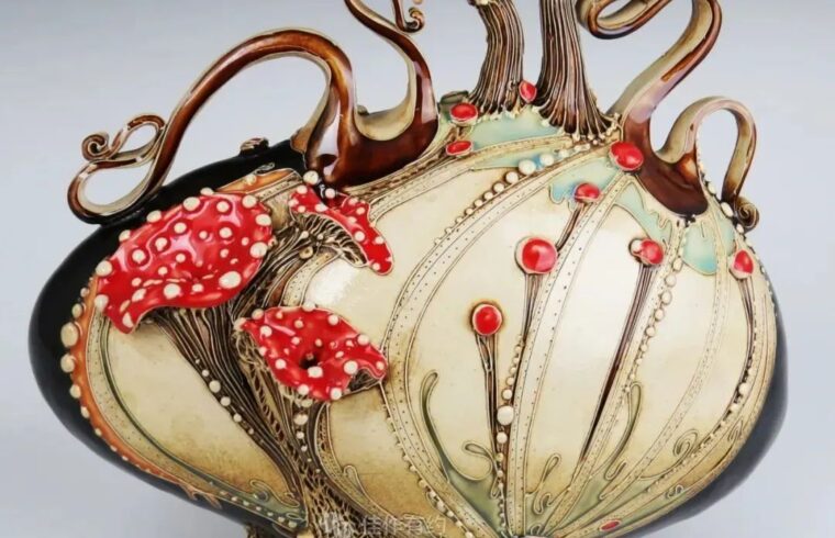 奇幻陶瓷工艺作品