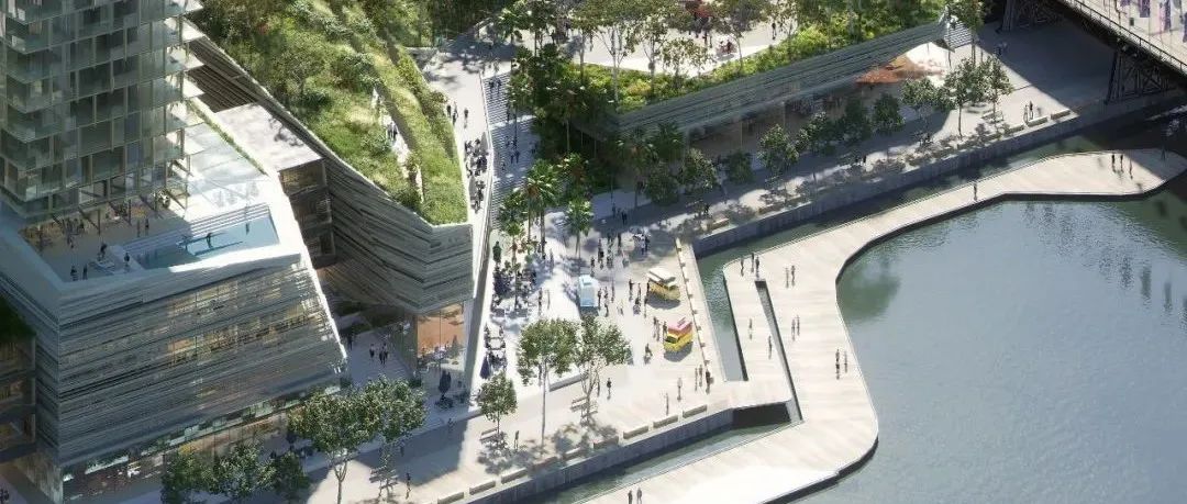 Snøhetta + Hassell为悉尼达令港港口区（Harbourside）塑造全新未来