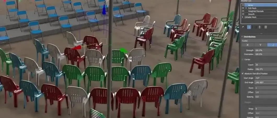 3D max | 新增超级阵列功能Array ！