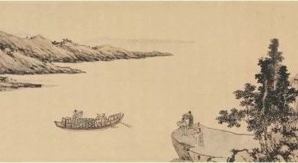 《京江送远图》沈周（明） - 中国名画鉴赏语音讲解（二百零七）