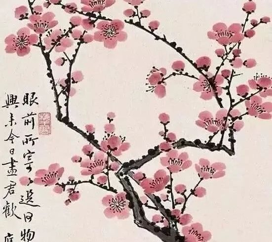 梅王画梅，别具一格