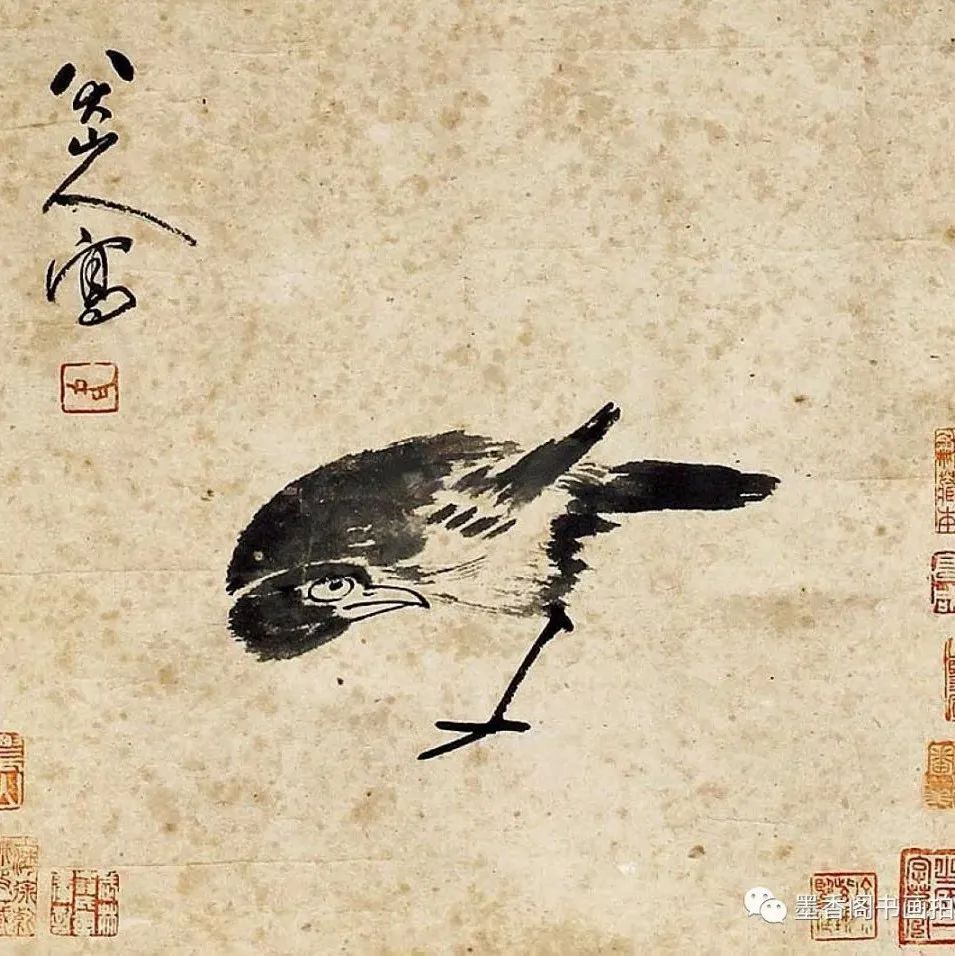 八大山人（朱耷）的书画作品赏析（高清160幅）