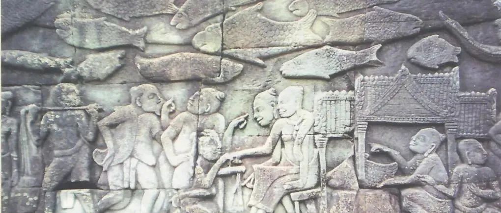 《巴容寺浮雕》吴哥古城巴容寺（柬埔寨）- 雕塑作品欣赏（三百七十一）