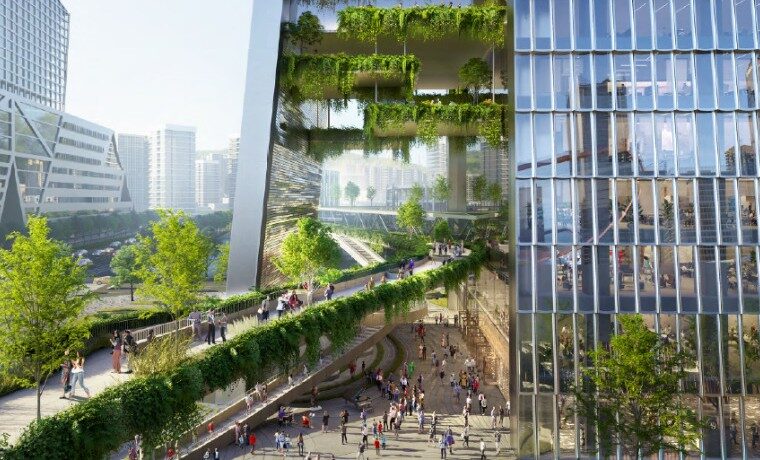BIG&amp;中国院 | 深铁前海国际枢纽中心T7、T9建筑设计