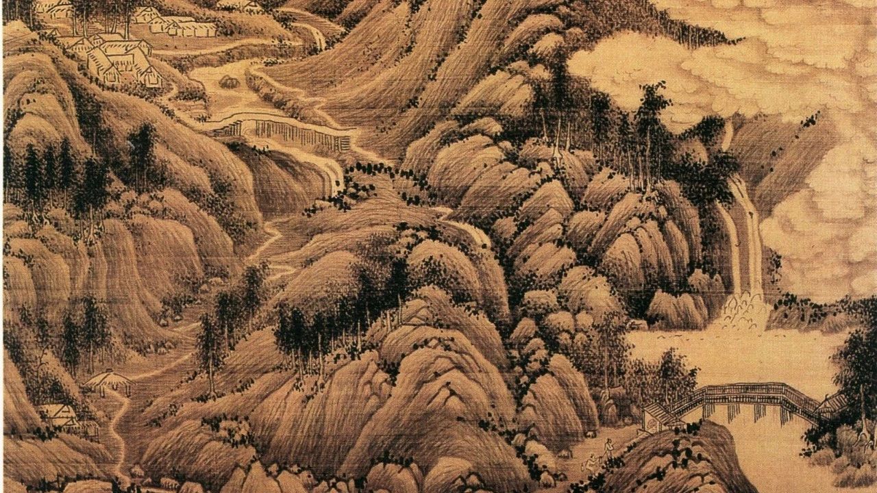 《夏云欲雨图》刘珏（明） - 中国名画鉴赏语音讲解（一百九十七）