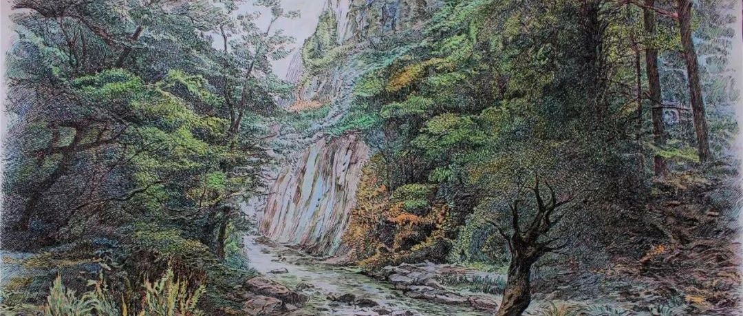 李渝基新钢笔画