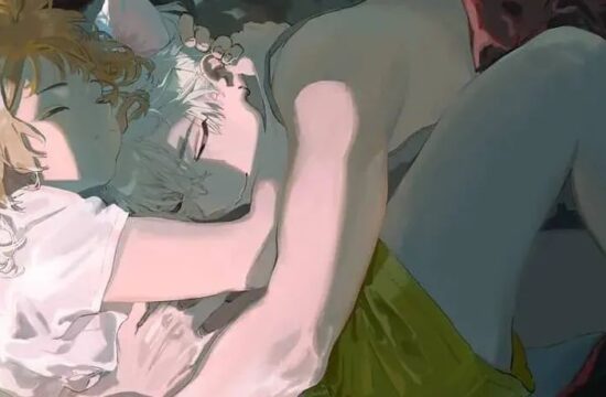 自带柔光的甜系插画
