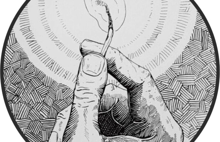 手绘丨专攻传统水墨图纸创作的他，笔下角色令人震撼！精密线条搭配黑白色彩