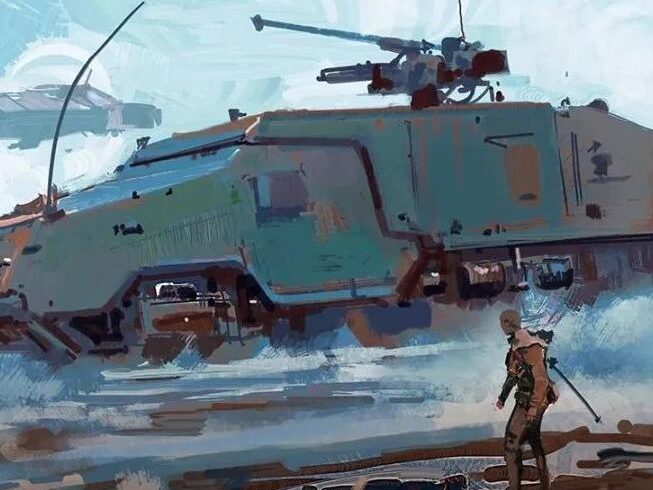 氛围感满满！气势恢宏的科幻插画，Kunrong Yap作品分享-7.GAME