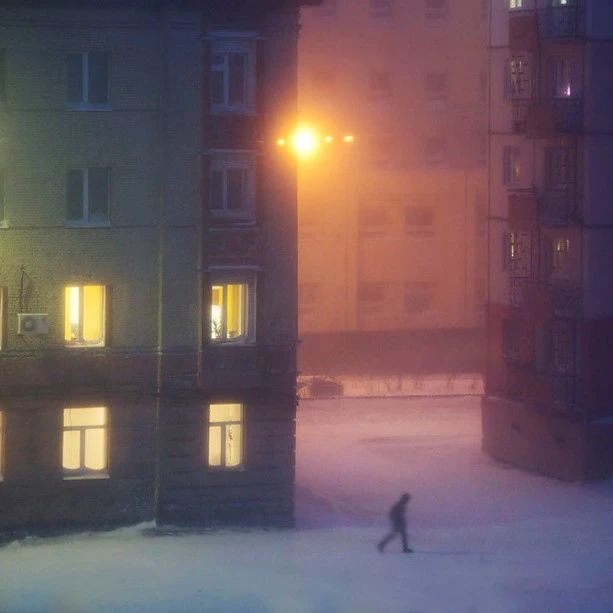诺里尔斯克冬天的寒冷与孤独​ | Christophe Jacrot