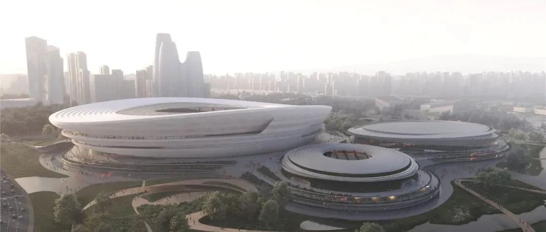 扎哈事务所新作 | 杭州新地标——未来科技文化中心国际体育中心
