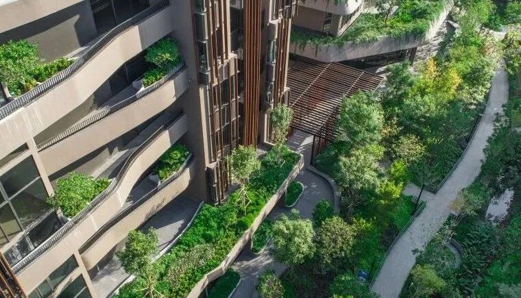 50%绿化面积的适老化社区-泰国Jin Wellbeing County / SHMA