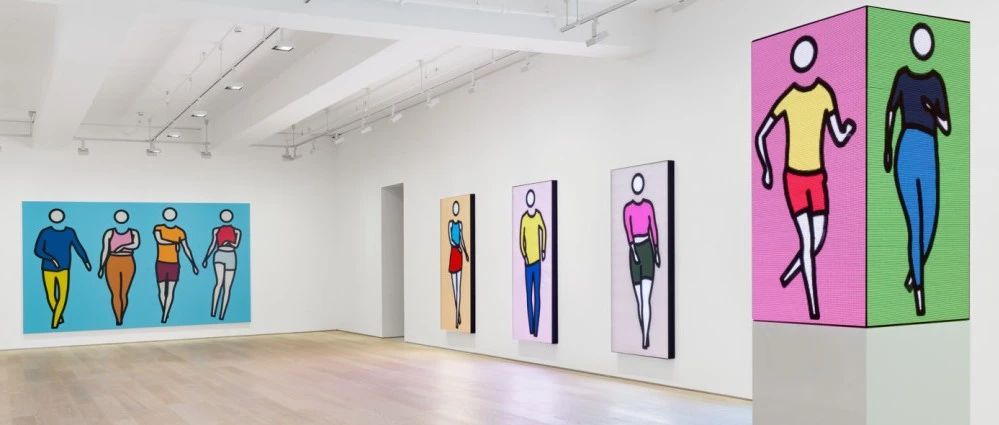 正在展出 | 里森北京 | 朱利安·奥培 (Julian Opie) 个展