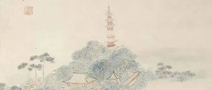 文徵明侄儿的画，清新有韵
