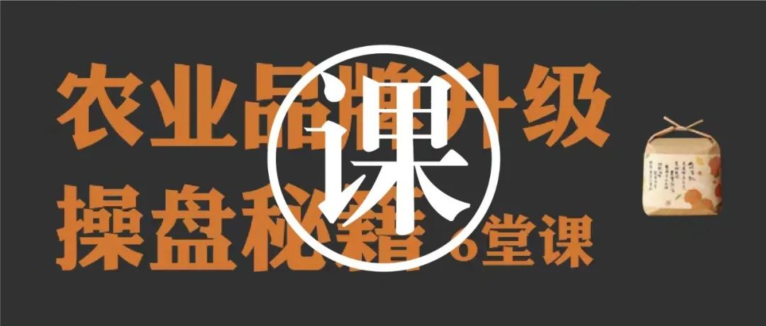掌生谷粒创始人程昀仪开课!亲授农业品牌升级操盘秘籍6堂课