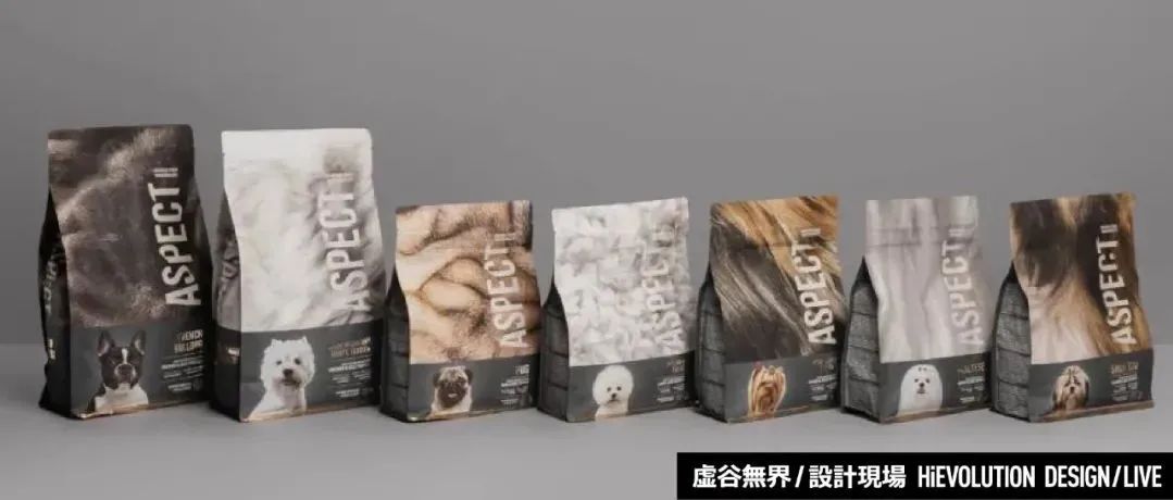 「虚谷無界·設計現場」宠物粮食饲料包装设计案例参考