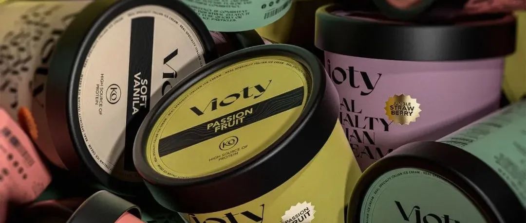 美国包装|Vioty -冰淇淋品牌