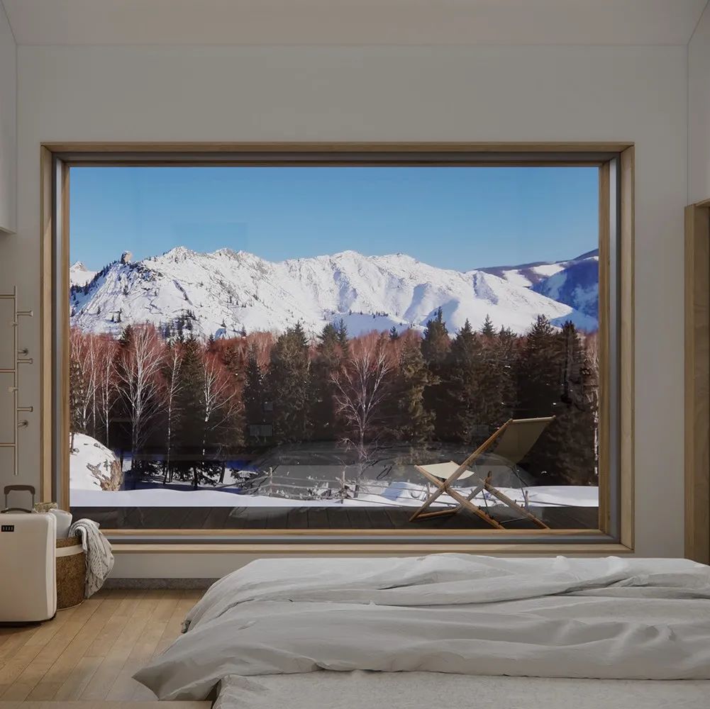 境壹方案 | 商业--可可托海雪山下的小屋