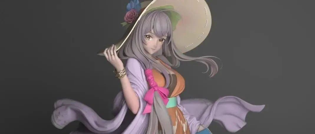 罗其胜的国风作品“美到犯规”，这就是实现手办自由的快乐吧！