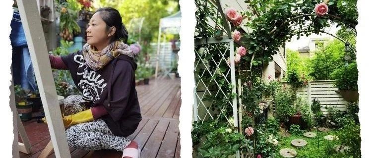 人生短暂而荒谬，80后美女画家在自己建造的花园造园、种花、绘画创作。自在又惊艳！