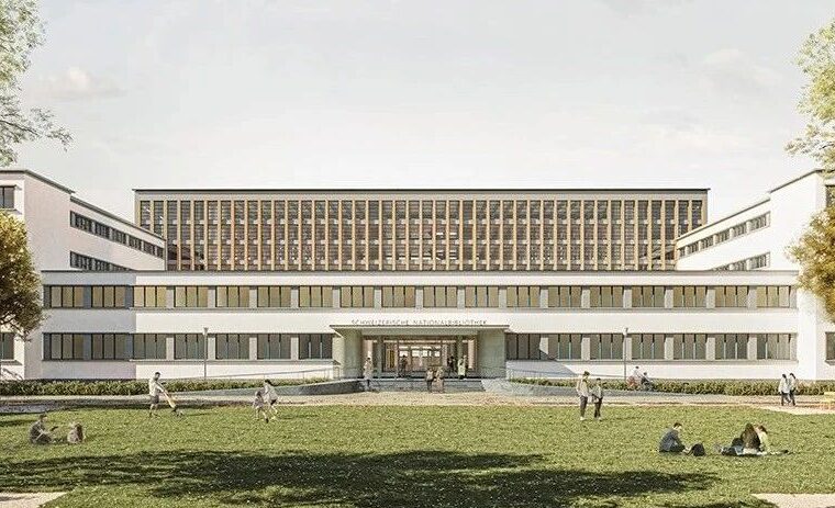 结果 | Christ &amp; Gantenbein 赢得瑞士国家图书馆改建与翻新设计竞赛