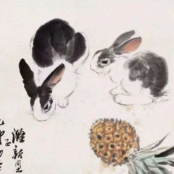 品画｜兔年将至，看看刘继卣笔下的兔子