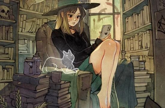 治愈向插画 | 钟爱精灵女巫，插画师simz.art作品分享-7.GAME