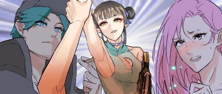 漫画 | 辣妹哪吒上线！整治酒吧门口捡尸的色狼，一枪一个！