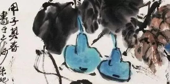 这大写意葫芦，气势撼人