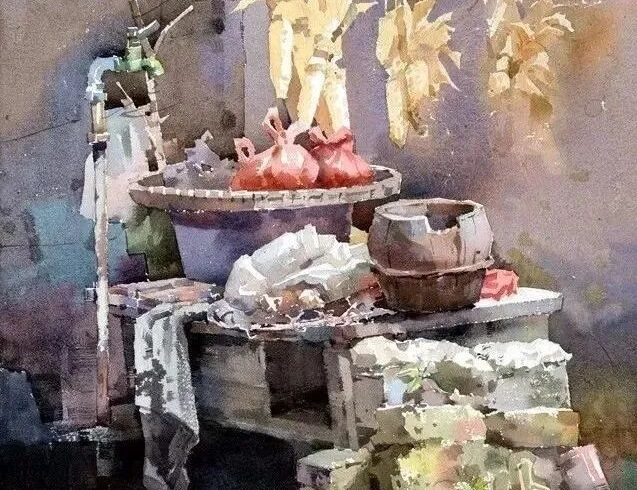 国内水彩画家_吴昌文绘画作品欣赏