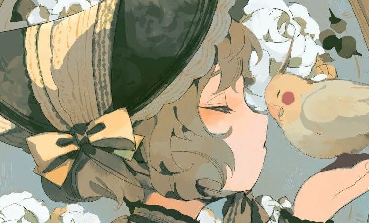 插画师ひがしの绘画作品