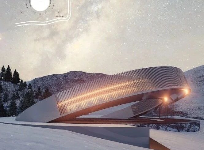结果 | 中国团队赢得光明山谷山地水疗中心设计竞赛第一名