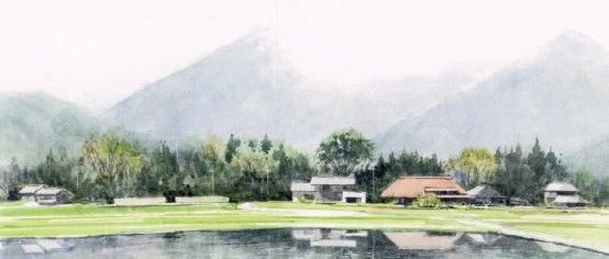 国内水彩画家吴昌文水彩风景绘画作品欣赏