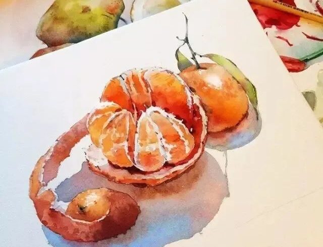 Katerina Pytina  俄罗斯水彩画师绘画作品
