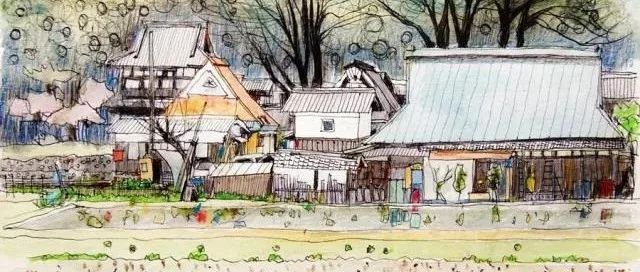 日本艺术家-加藤要治绘画作品欣赏