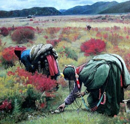 油画风景作者：赵春林绘画作品欣赏