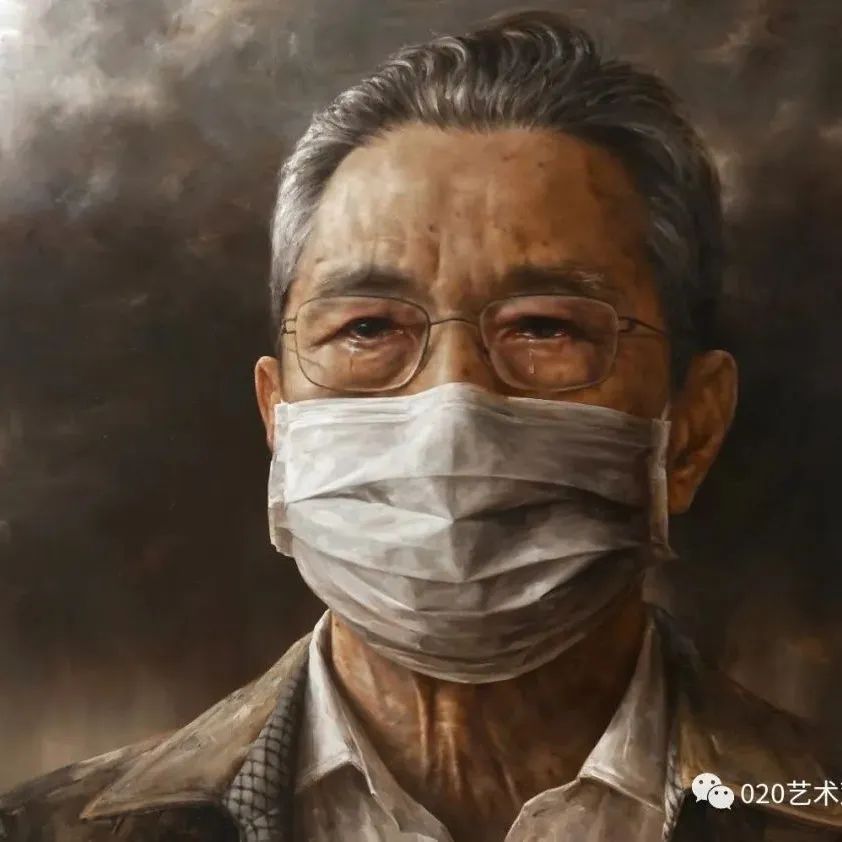 冯少协再画《钟南山》被中国国家博物馆收藏