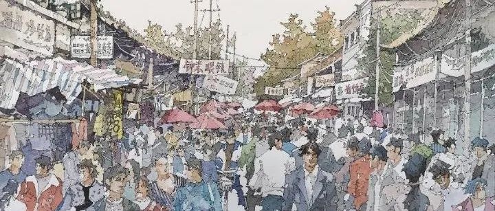 蒋凌钢笔画艺术欣赏