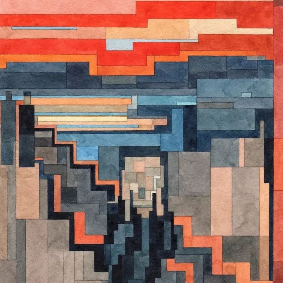 美国插画师 Adam Lister：隐藏于像素水彩中的艺术史