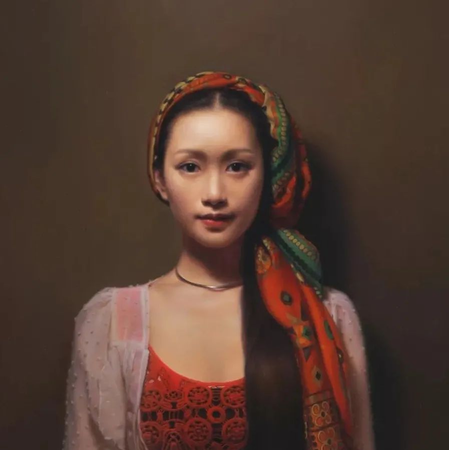 油画中的东方女子美得让人心醉！