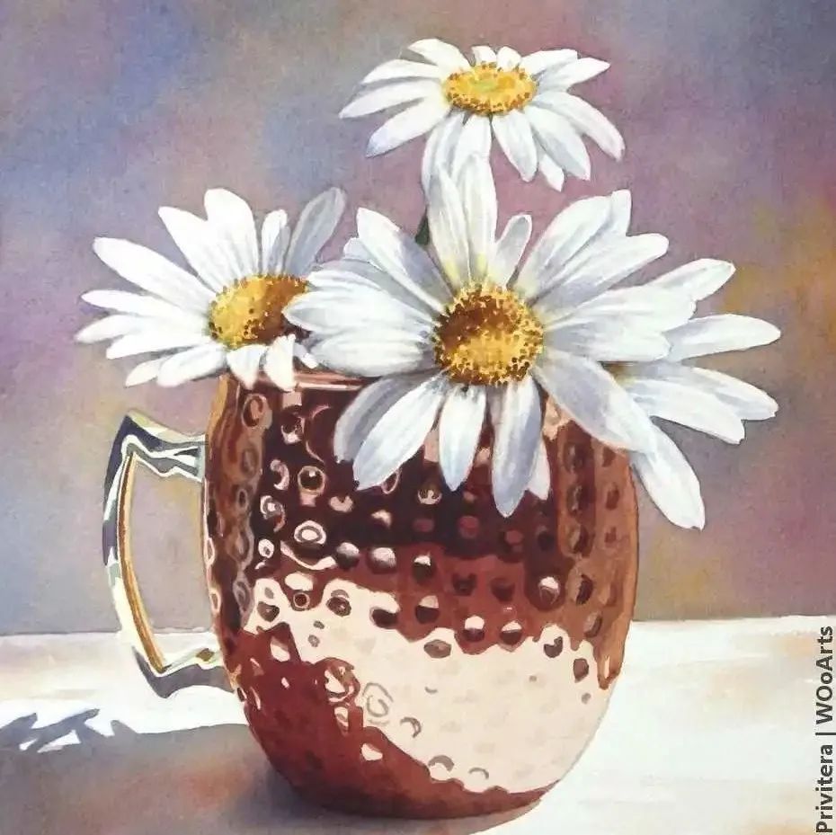 西班牙画家Lana Matich Privitera的水彩作品
