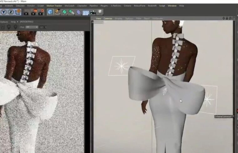 Ralph & Russo用3D建模打造黑人虚拟模特在中国长城走秀？以假乱真的高定系列！