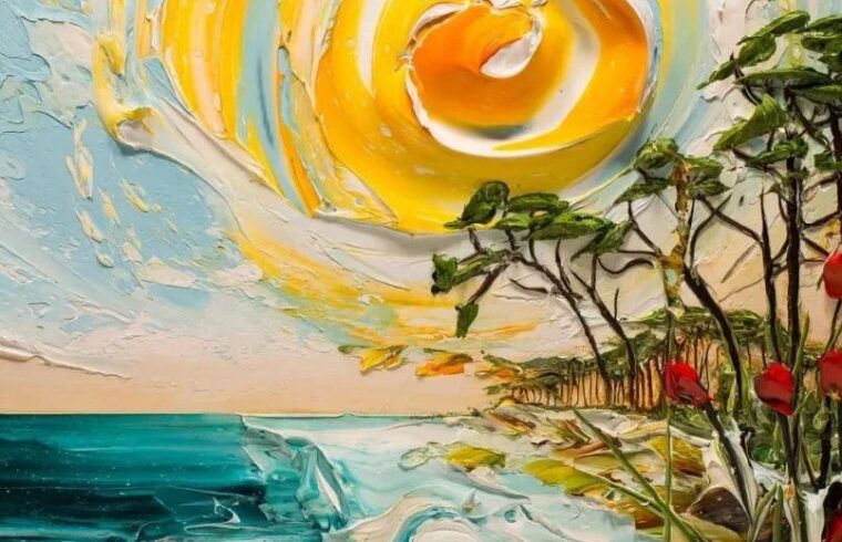 高手在民间，这位厨师打破常规，画出超酷立体油画！