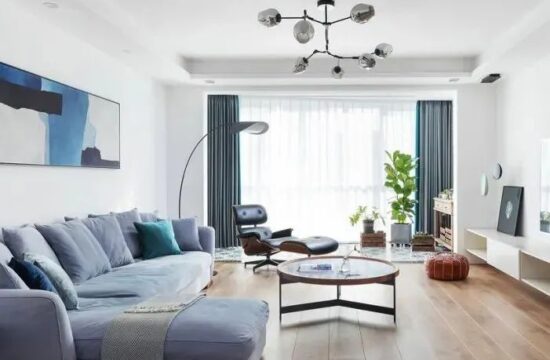 1m²造出玄关+客餐厨一体化，这个原木风小家，慵懒又自在！
