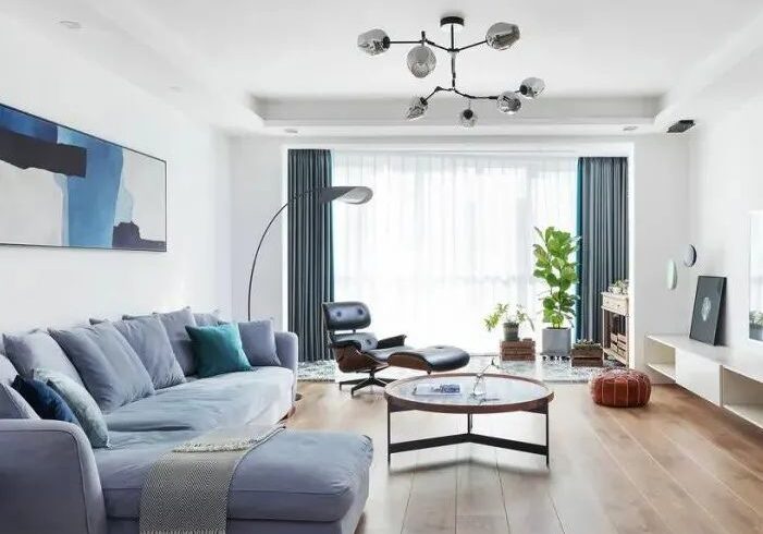 1m²造出玄关+客餐厨一体化，这个原木风小家，慵懒又自在！