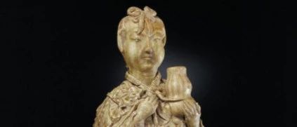 《耀州窑青釉药王塑像》宋 中国- 雕塑作品欣赏（五百四十四）