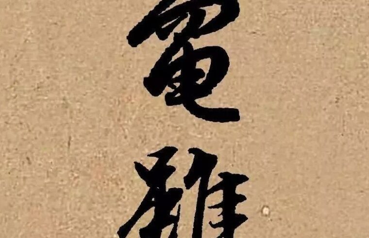 碑帖｜赵孟頫《集字龟虽寿》